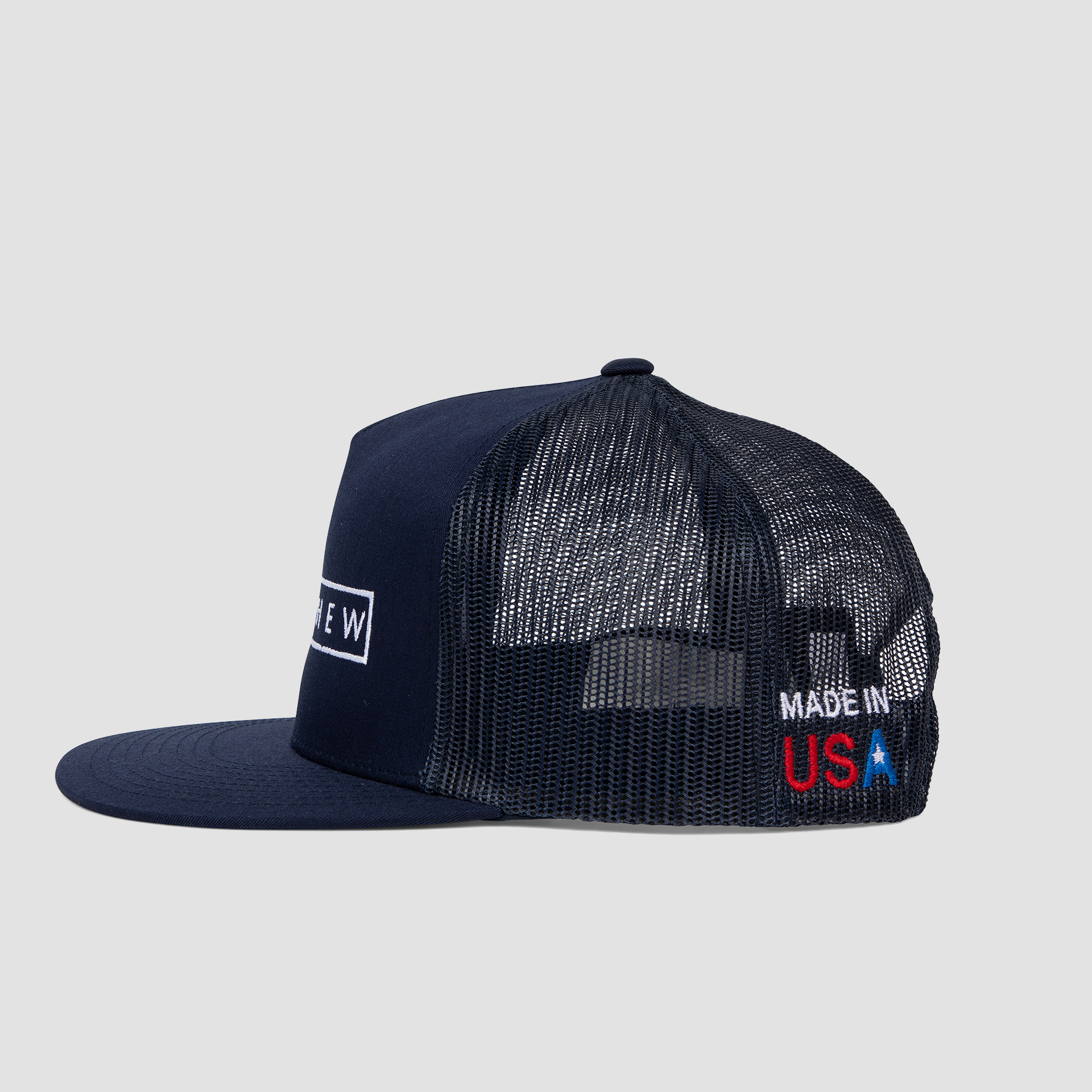 5-Panel Classic Trucker Mesh Back Hat