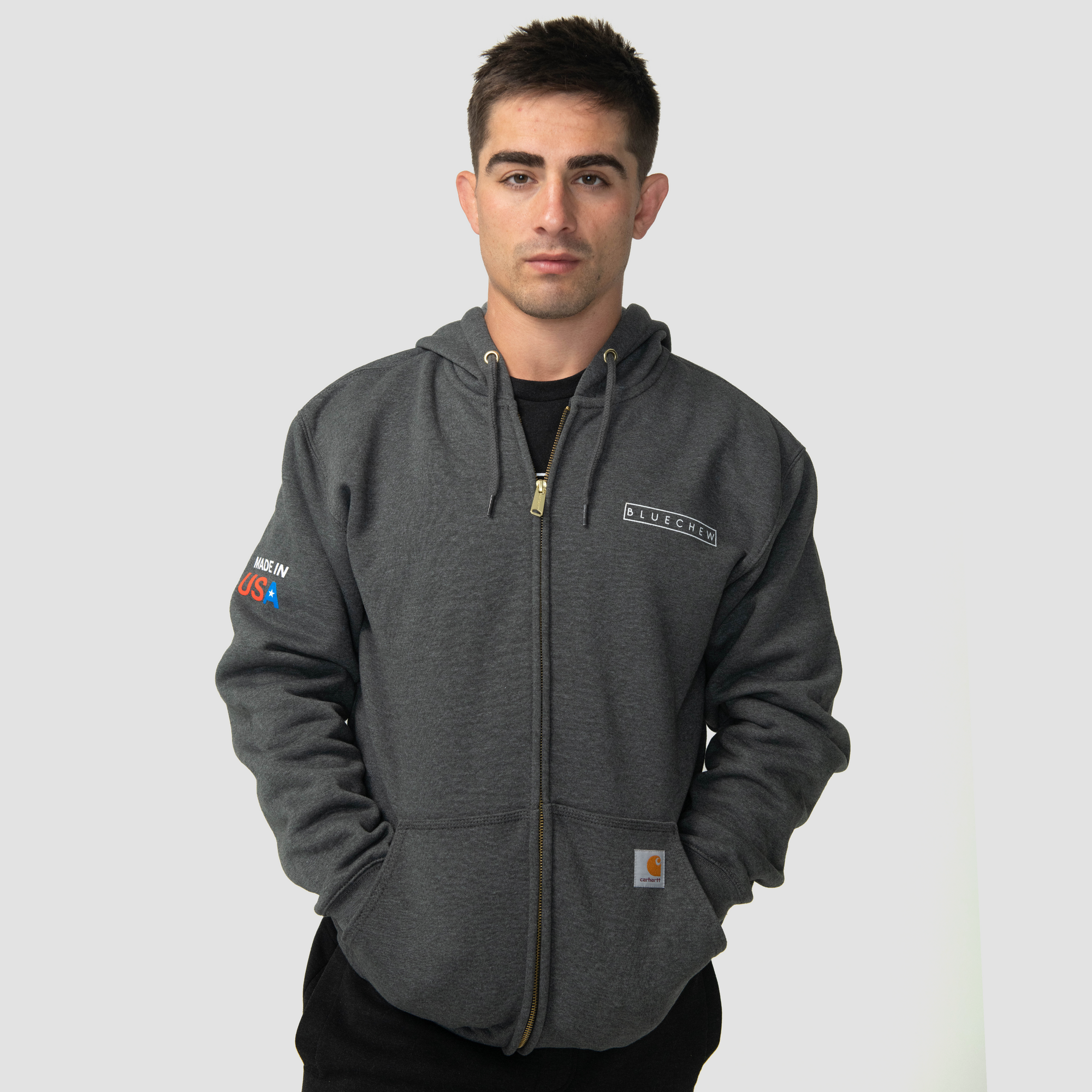 Carhartt® Zip-Up Hooded Sweatshirt