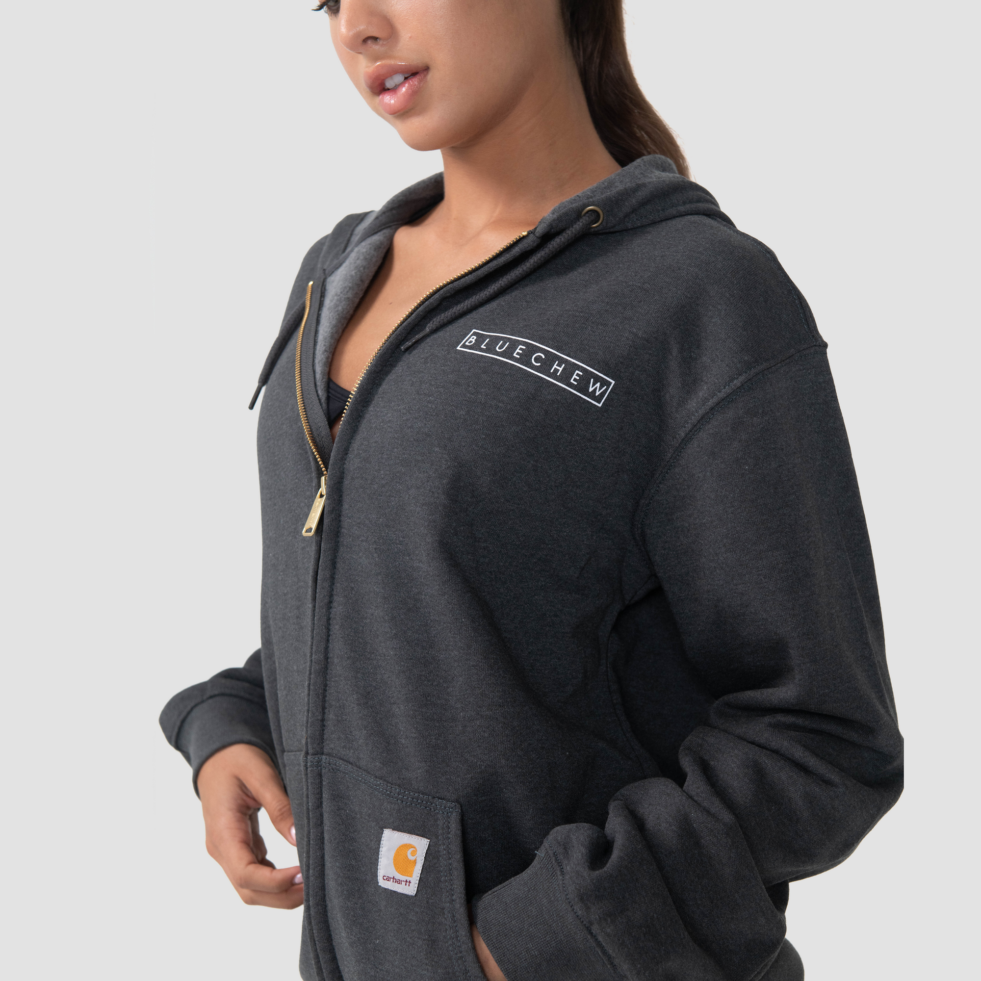 Carhartt® Zip-Up Hooded Sweatshirt