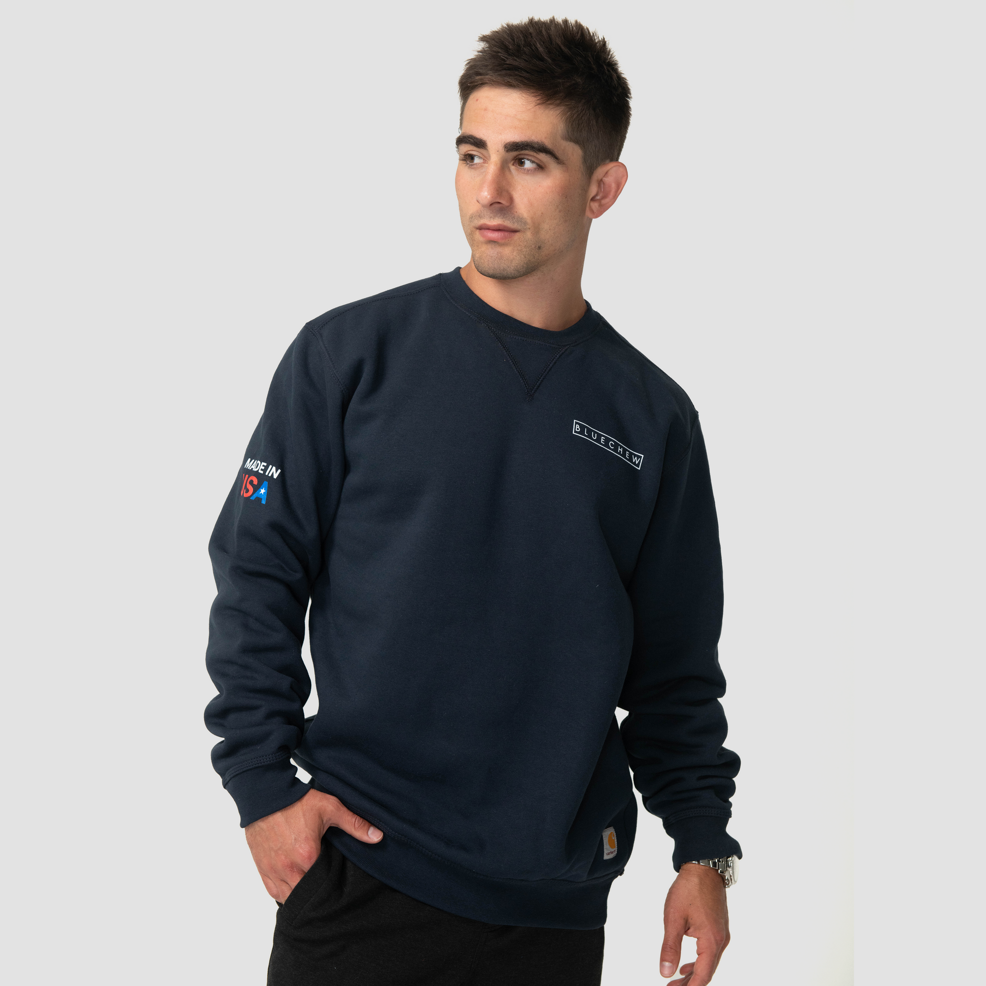 Carhartt® Crewneck Sweatshirt - Navy