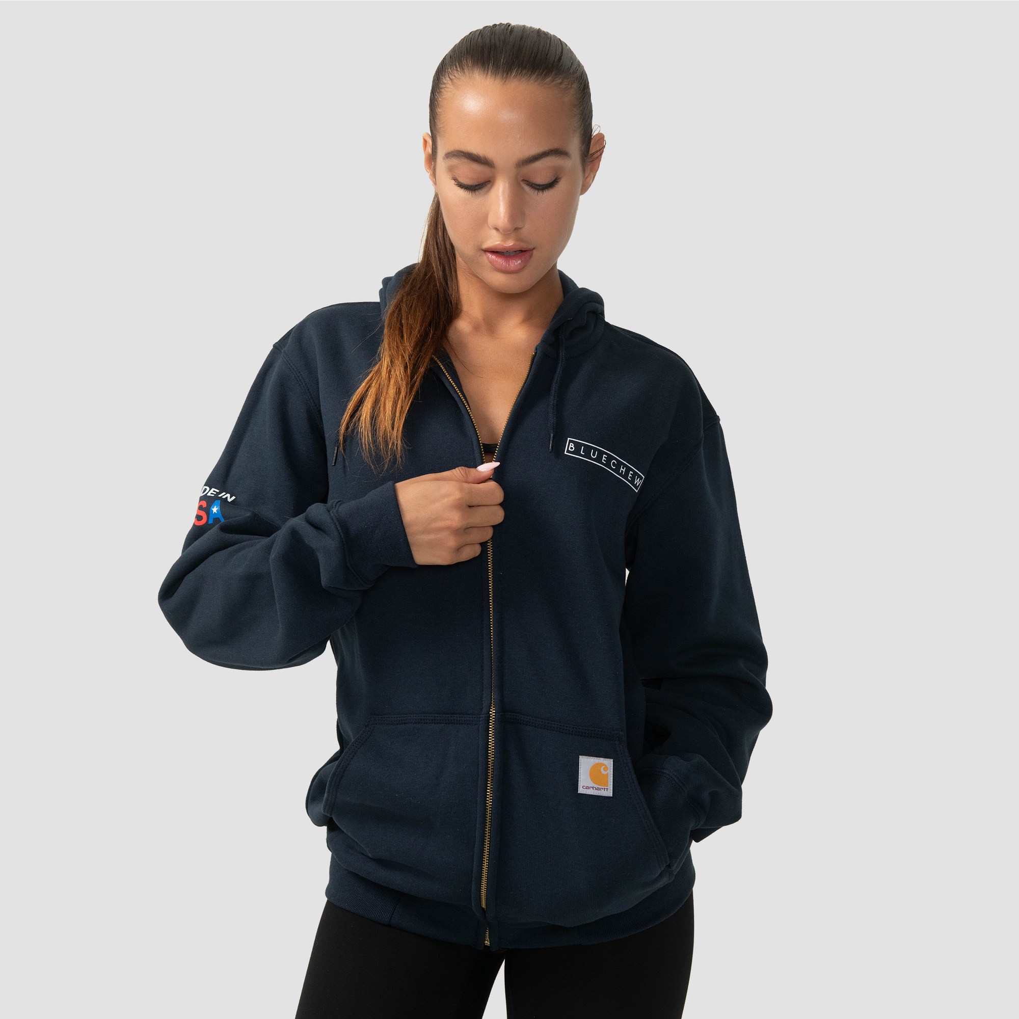 Carhartt® Zip-Up Hooded Sweatshirt