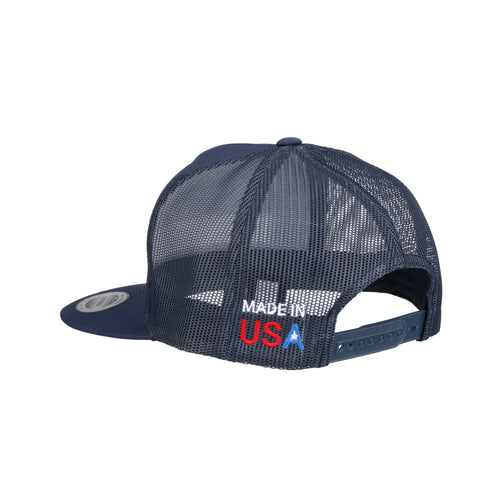 SWAG Mesh Snapback Trucker Hat (blue)